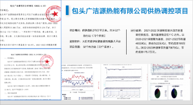 广洁源热能有限公司供热调控项目